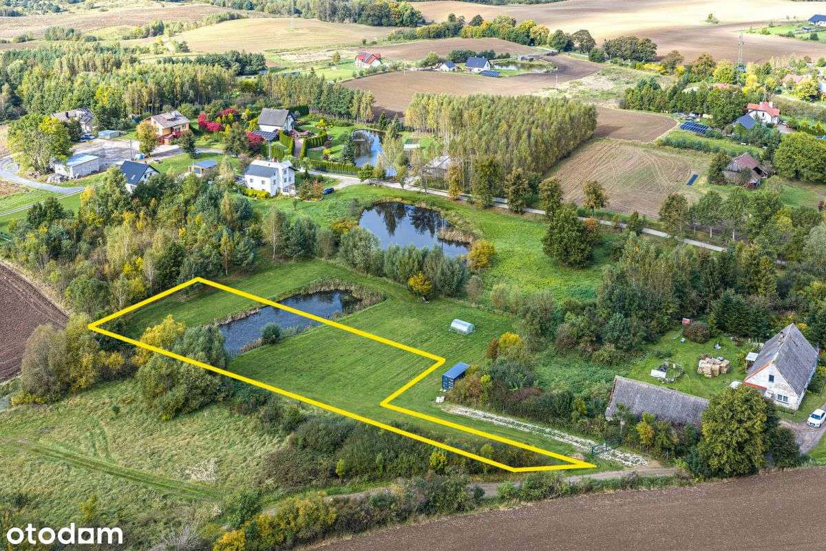 Malownicza, ogrodzona  działka z WZ - Pełny obrazek: 4/7