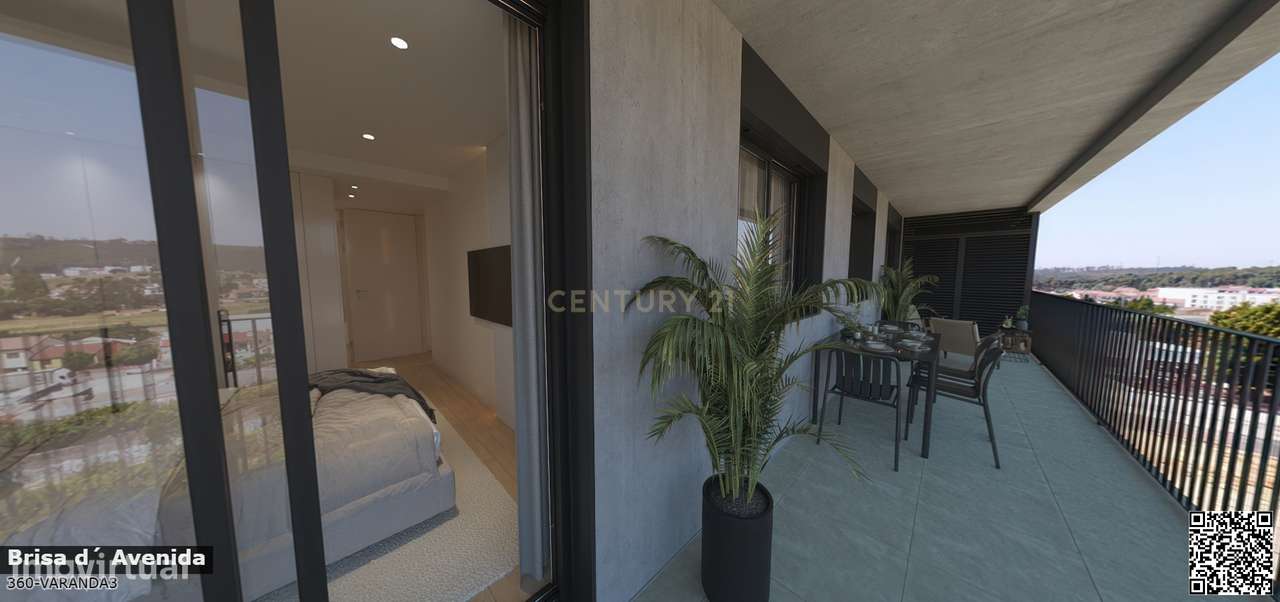 Brisa D´Avenida Residences | T3 NOVO | VARANDA | 2 lugares de parqueam-22