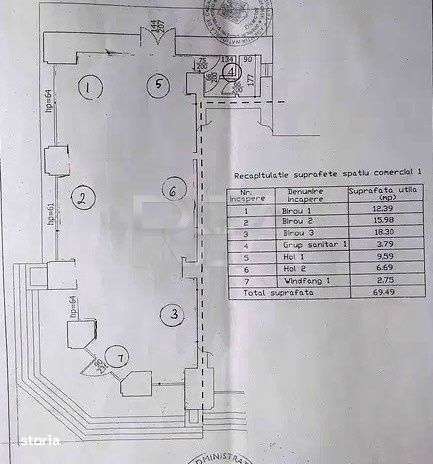 Spatiu Comercial  Unirii – Randament 7 % Chirias Activ - Imagine principală: 2/4