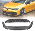 SPOILER LIP FRONTAL PARA VOLKSWAGEN VW GOLF 8 PRETO BRILHANTE - 1