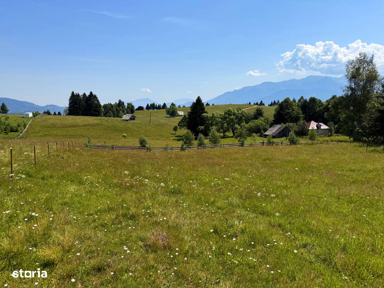 Teren de Vanzare -  2000 mp -   sat Sirnea , jud. Brasov - Imagine principală: 4/8