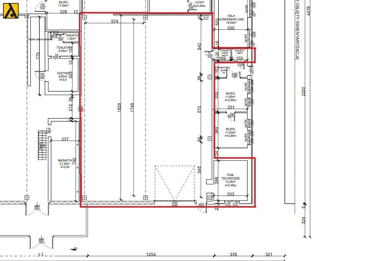 Hala/Magazyn, 232 m², Toruń