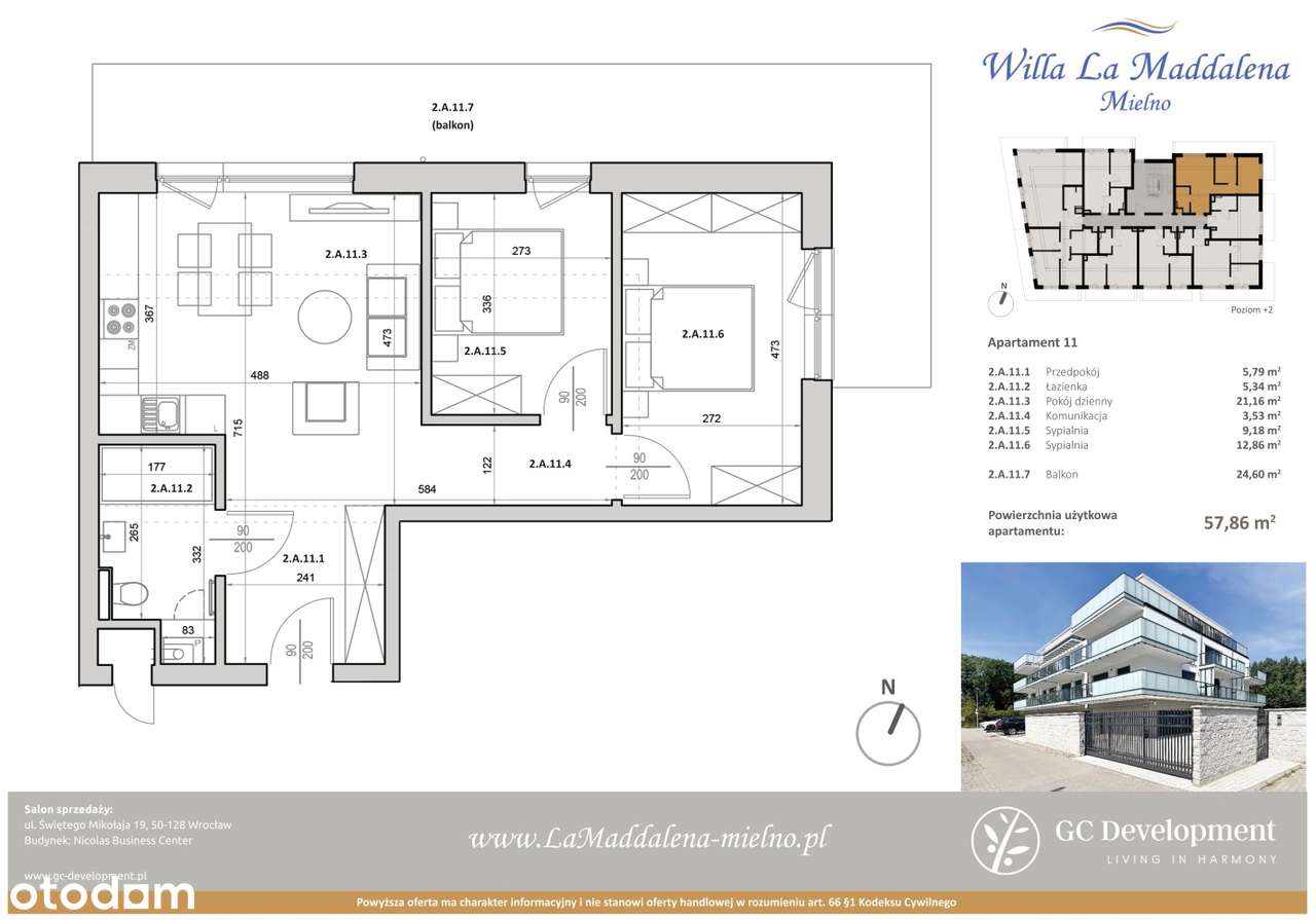 Gotowy apartament nad morzem - Willa La Maddalena-8