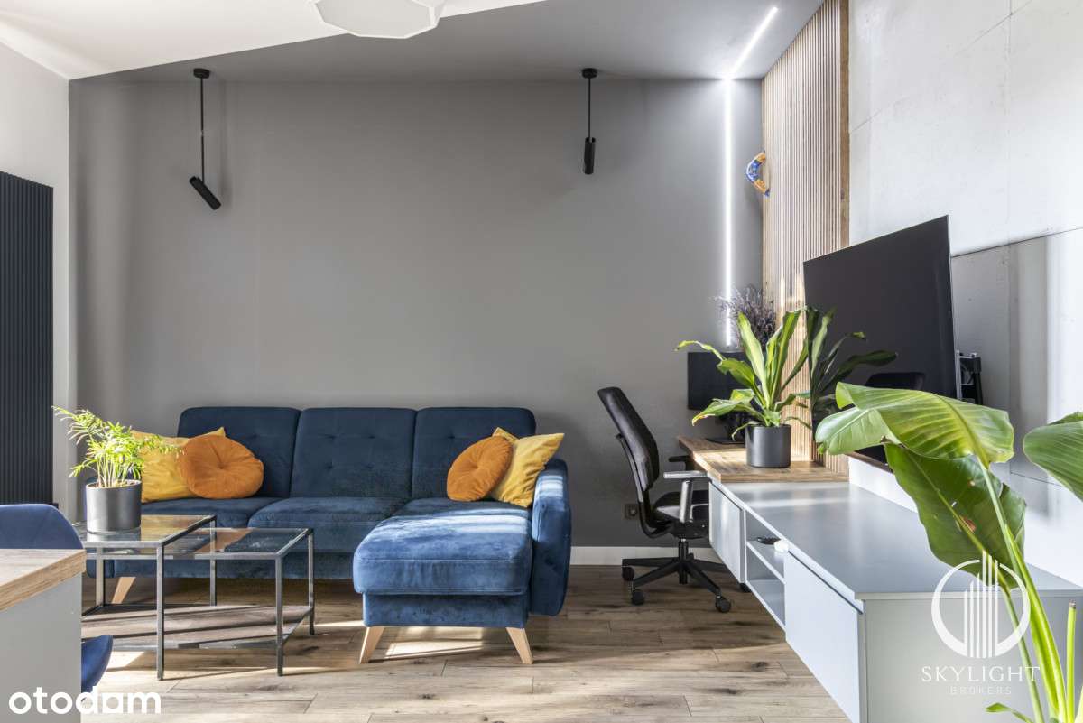 Eskluzywne dwa pokoje z 60 m2 ogrodem-3