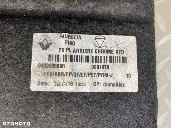 PODŁOGA PÓŁKA WYKŁADZINA BAGAŻNIKA RENAULT TALISMAN KOMBI 849026569R - 6