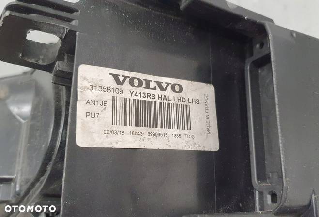 LAMPA LEWA PRZÓD VOLVO XC60 LIFT 8 PIN 13- ORYGINAŁ EUROPA - 10