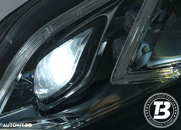 Faruri LED compatibile cu Mercedes E Class W212 Facelift - 3