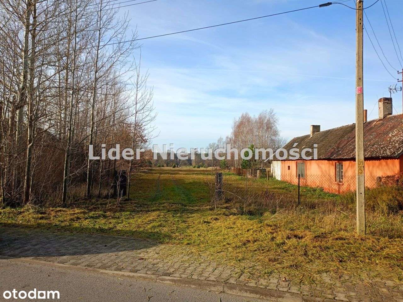 Sielska działka budowlana w Ldzaniu ! Widok na las i rzekę.-8