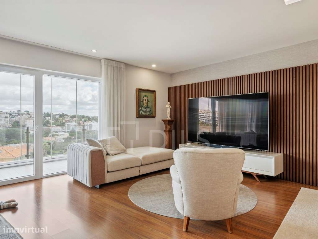 Apartamento T4 com Vista Mar e Rio, em Paço de Arcos - Grande imagem: 5/60