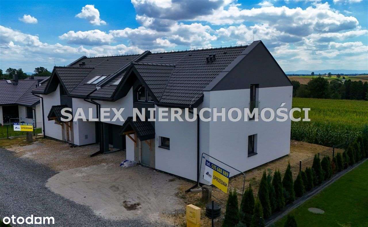 Dom w zabudowie bliźniaczej, stan deweloperski - Pełny obrazek: 5/5