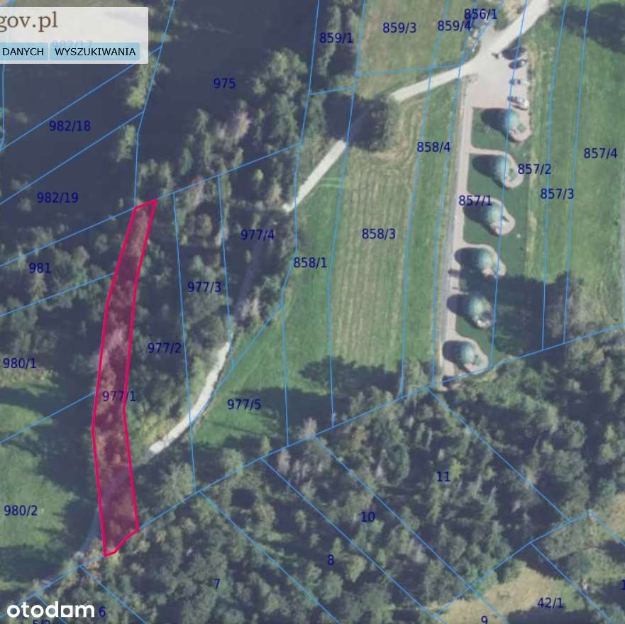 DZIAŁKA 5460m2 w pobliżu wyciągu HARENDA i SUCHE Ski-2