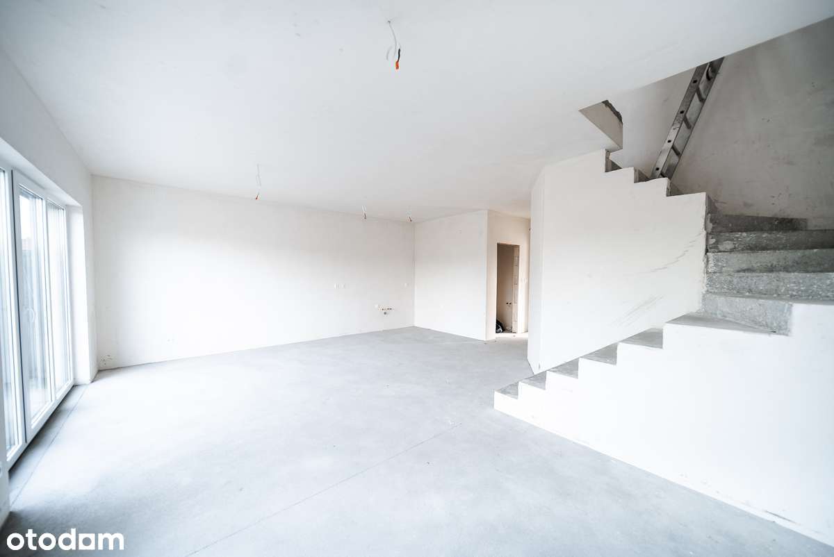 Nowoczesny dom w zabudowie szeregowej – stan deweloperski | Wrocław-3