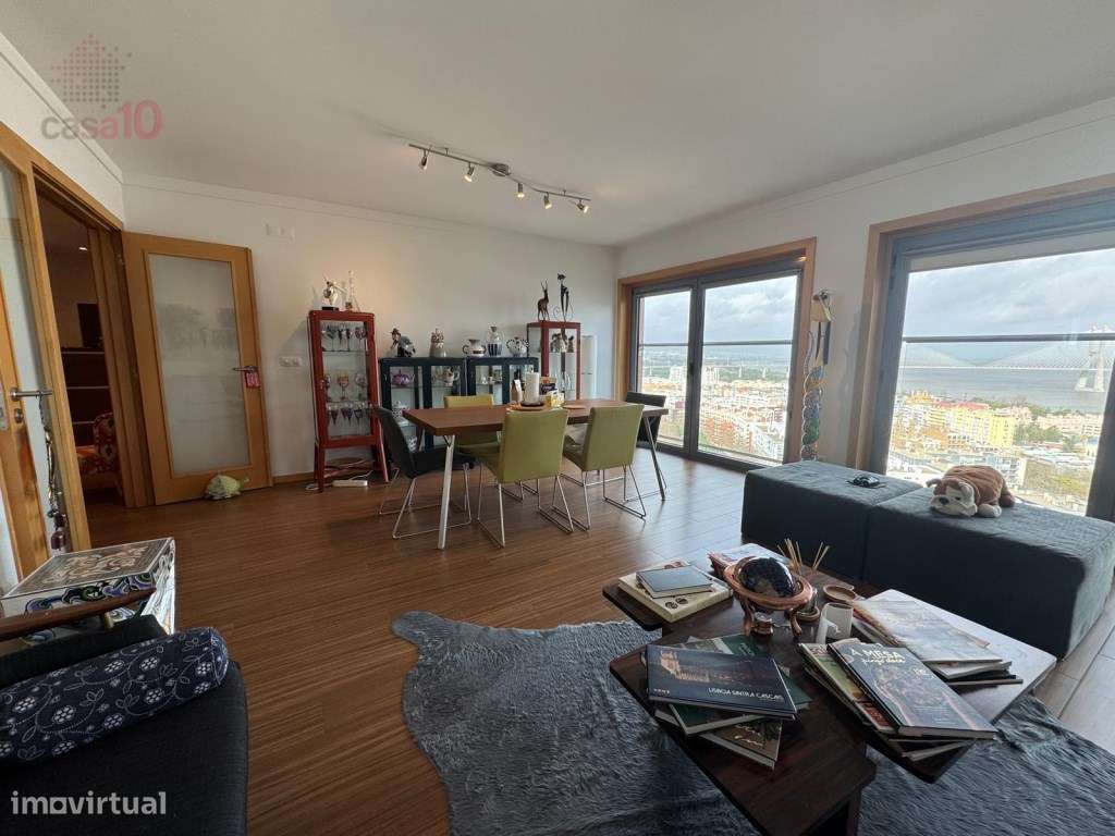 Vende-se T2 com vista rio no Parque das Nações, Lisboa - Grande imagem: 5/21