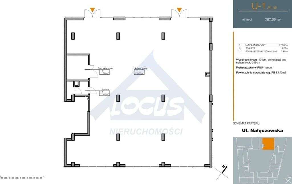 Rewelacyjny lokal handlowy witryny Mokotów-11