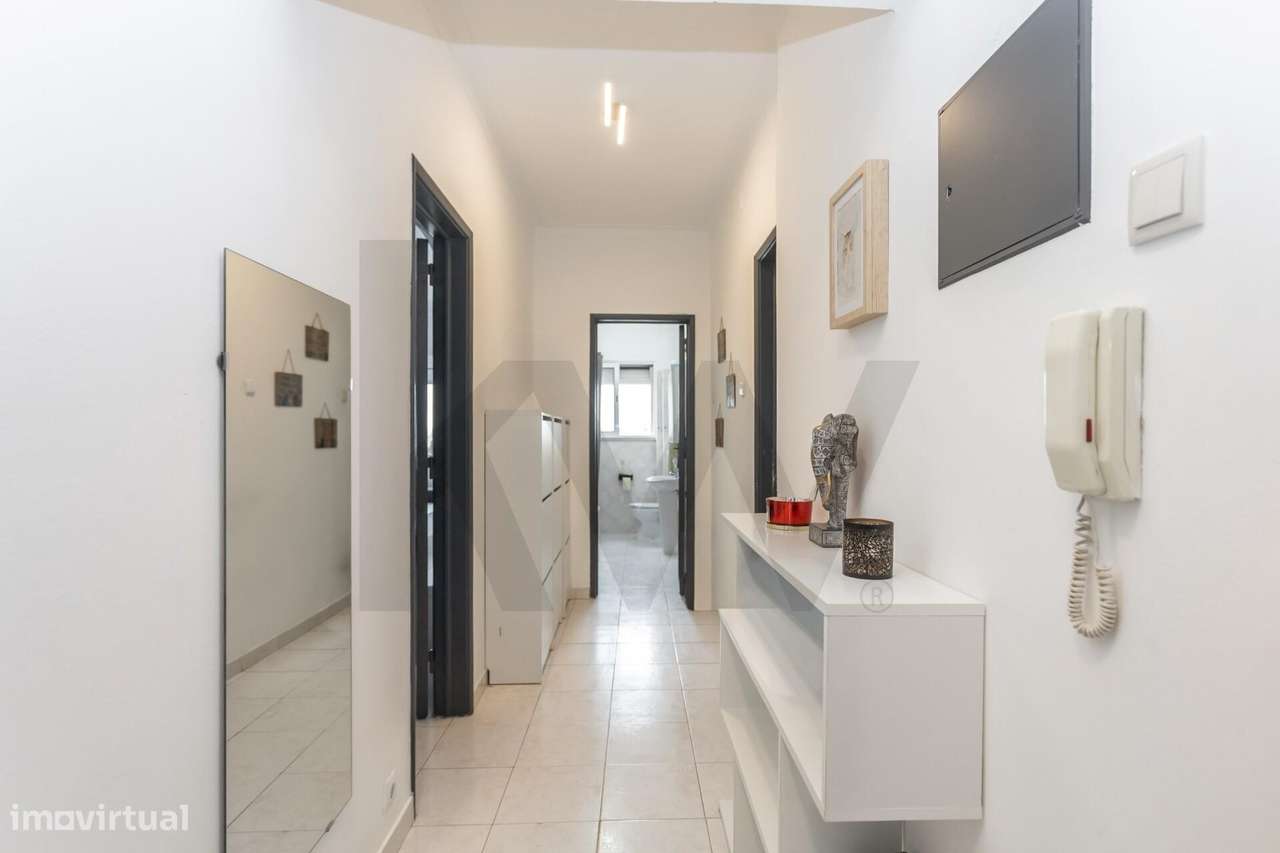 Apartamento T2 com duas frentes e vista rio na Torre da Marinha - Seix-6