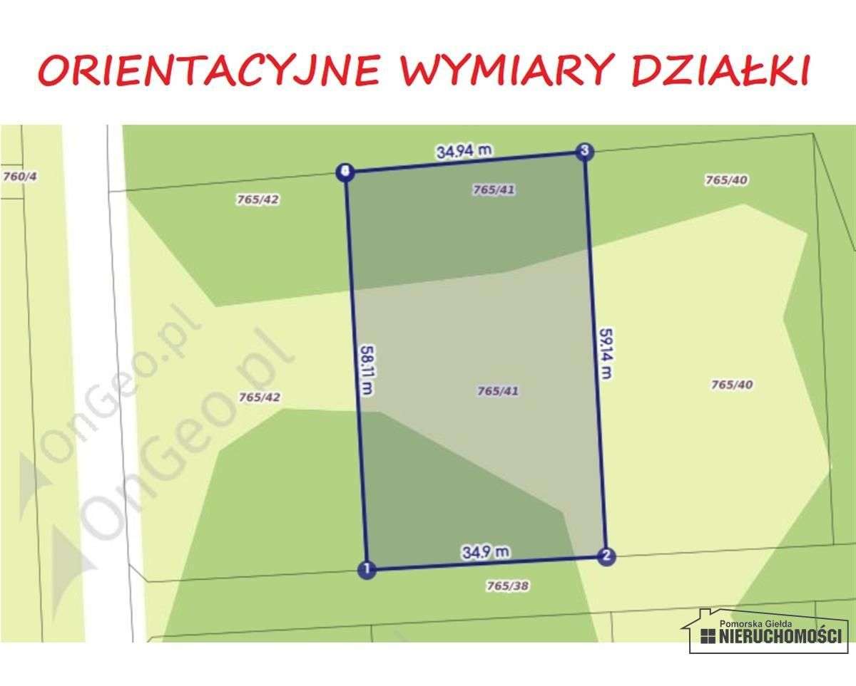 Cisza, las i jezioro – działka budowlana-14