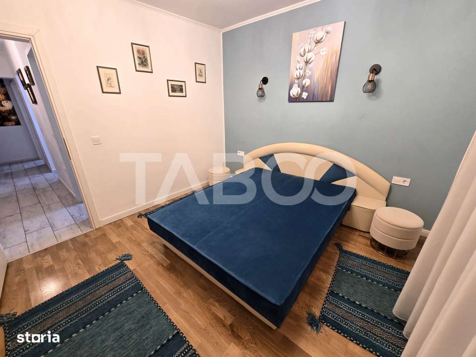 Apartament 2 camere de inchiriat mobilat modern pivnita Dioda Sibiu - Imagine principală: 4/16