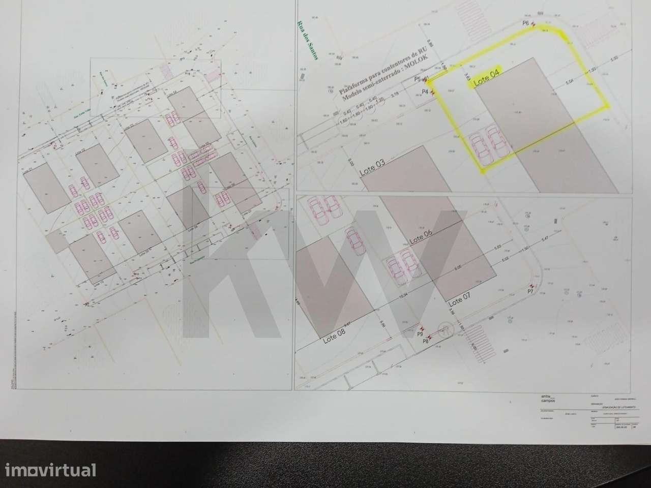 Terreno Urbano com 279 m2 ( 1/16 do Lote de terreno para construção co - Grande imagem: 5/6