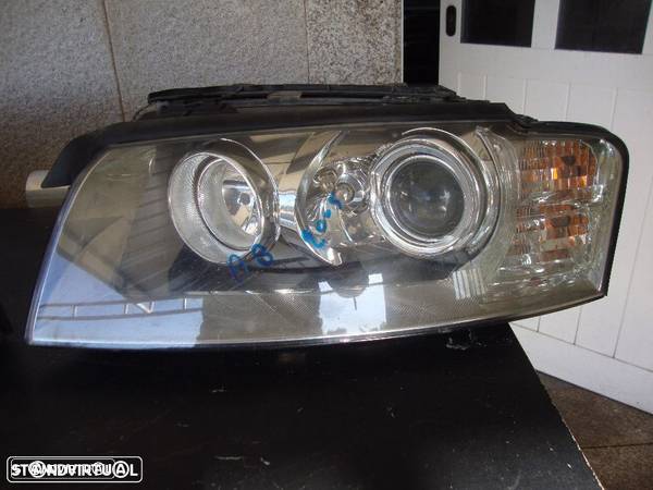 farois xenon direcionais Audi A8 de 2003 a 2006 pre-facelift grelha pequena - 3