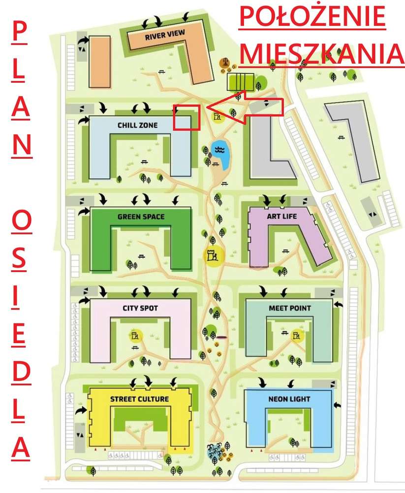 Jasne 3 pok. M z możliwością zmiany na 4 pok. M z garderobą-5