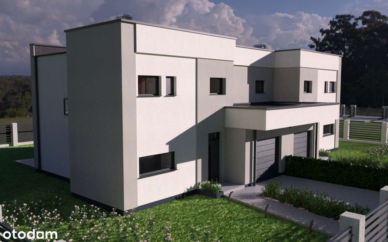 Nowoczesny dom z garażem w doskonałej lokalizacji Łomianki - Pełny obrazek: 4/16