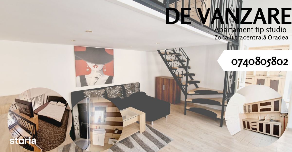 De vanzare -Apartament tip studio, ultracentral Vasile Alecsandri