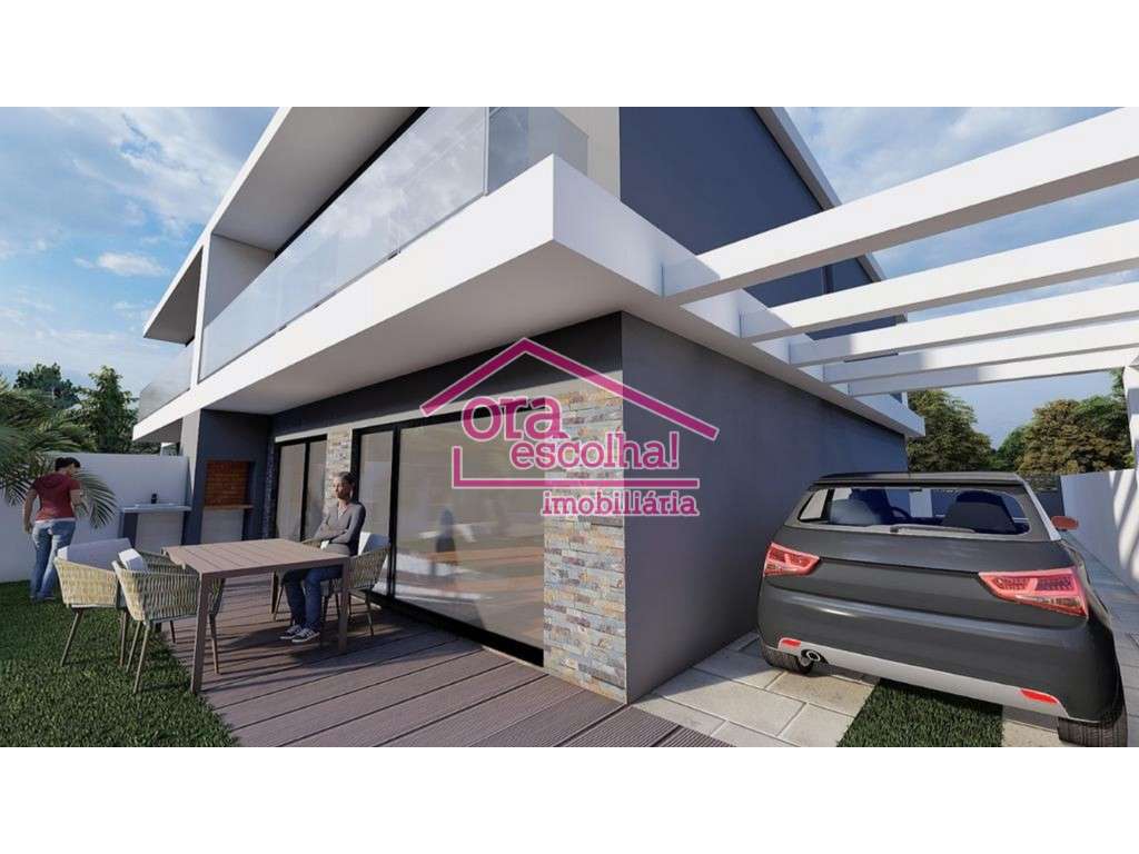 Moradia Geminada T4 com PISCINA, Pérgula no Casal do Marco! - Grande imagem: 5/9