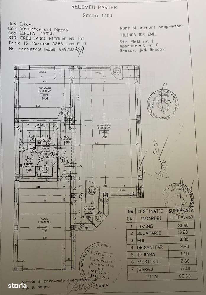 Casă cu 3 camere și curte, în complex securizat – Iancu Nicolae.-8
