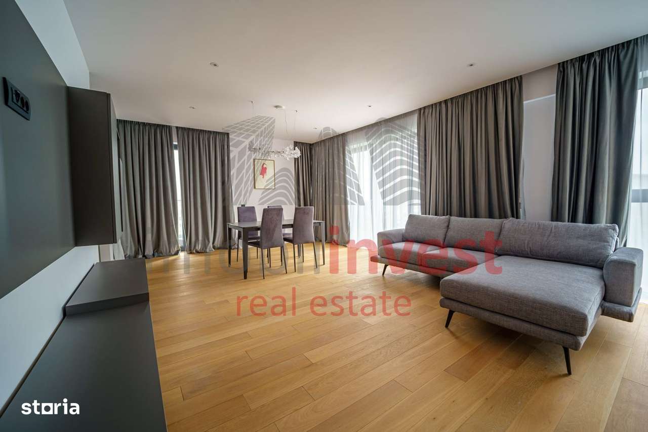 Apartament 4 camere de vanzare in One Herstru Towers mobilat.