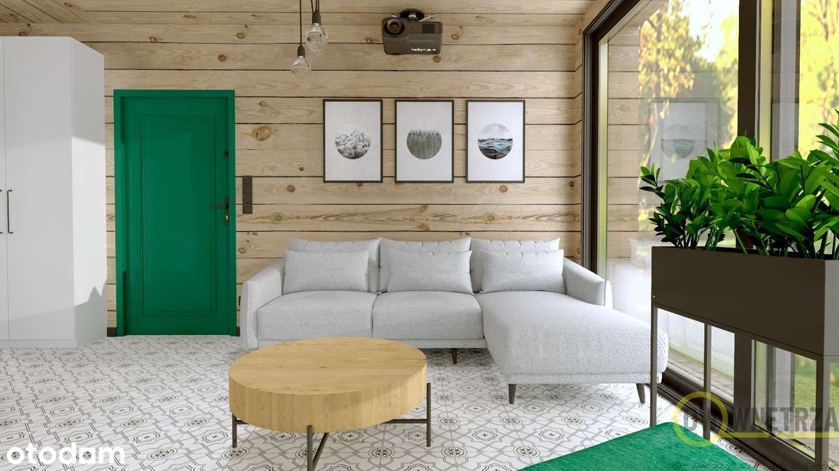 Dwa domy energooszczędne na jednej działce!-5