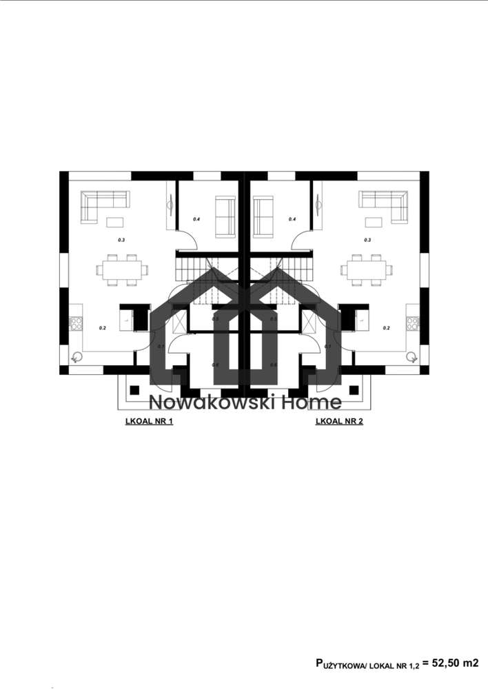 Nowoczesny dom-bliźniak z dużą działką!-4