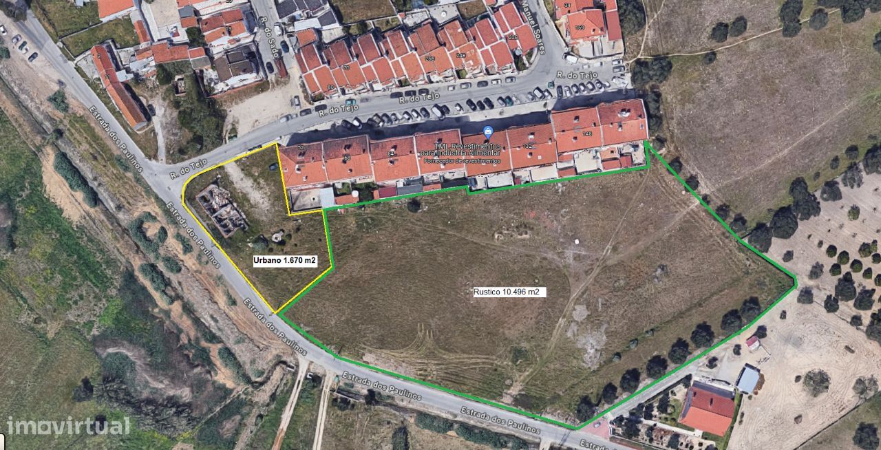 Terreno Rustico com 10.496 m2 | Sarilhos Grandes