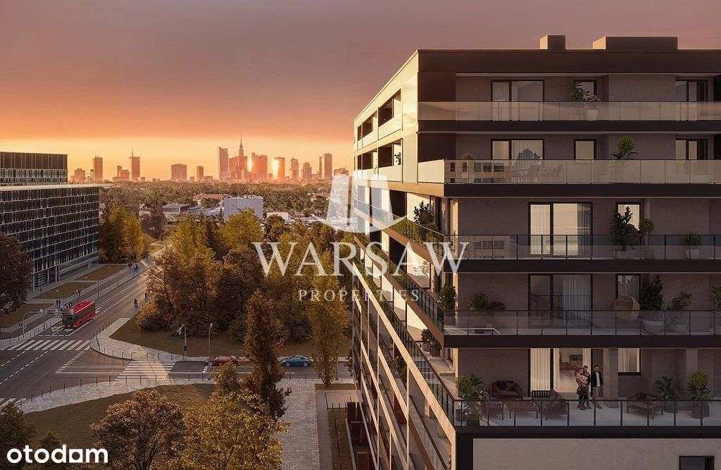 2 pok., Modern Mokotów, ogródek, 382 cm wysokość !-9