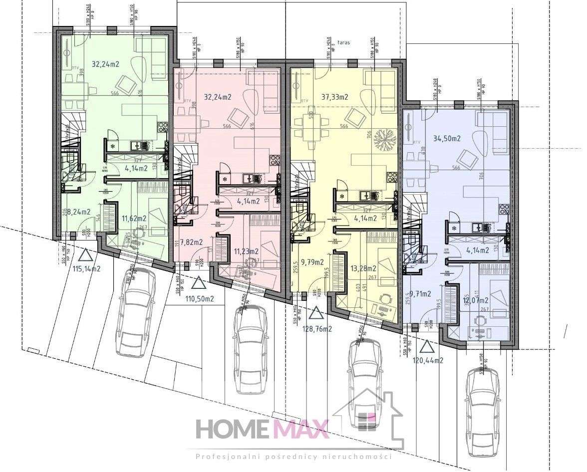 Nowe domy przy ulicy Fiołkowej. Kameralne osiedle. - Pełny obrazek: 4/17