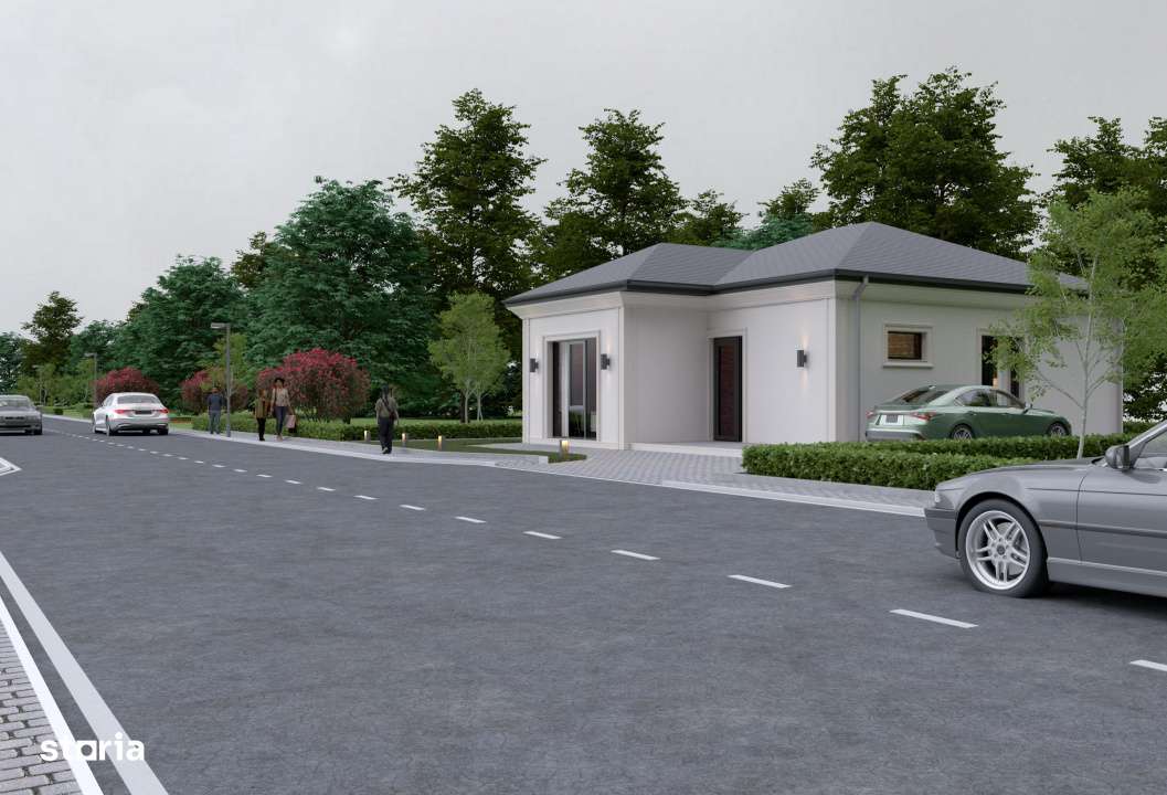 Teren intravilan cu autorizatie de constructie – Comuna Berceni, 314-0