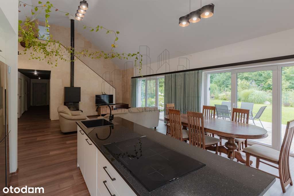 Dom 5 pokoi, z pięknym ogrodem + sauna i antresola-8