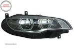 Faruri Xenon Angel Eyes 3D Dual Halo Rims LED DRL BMW X6 E71 (2008-2012)- livrare gratuita - 2