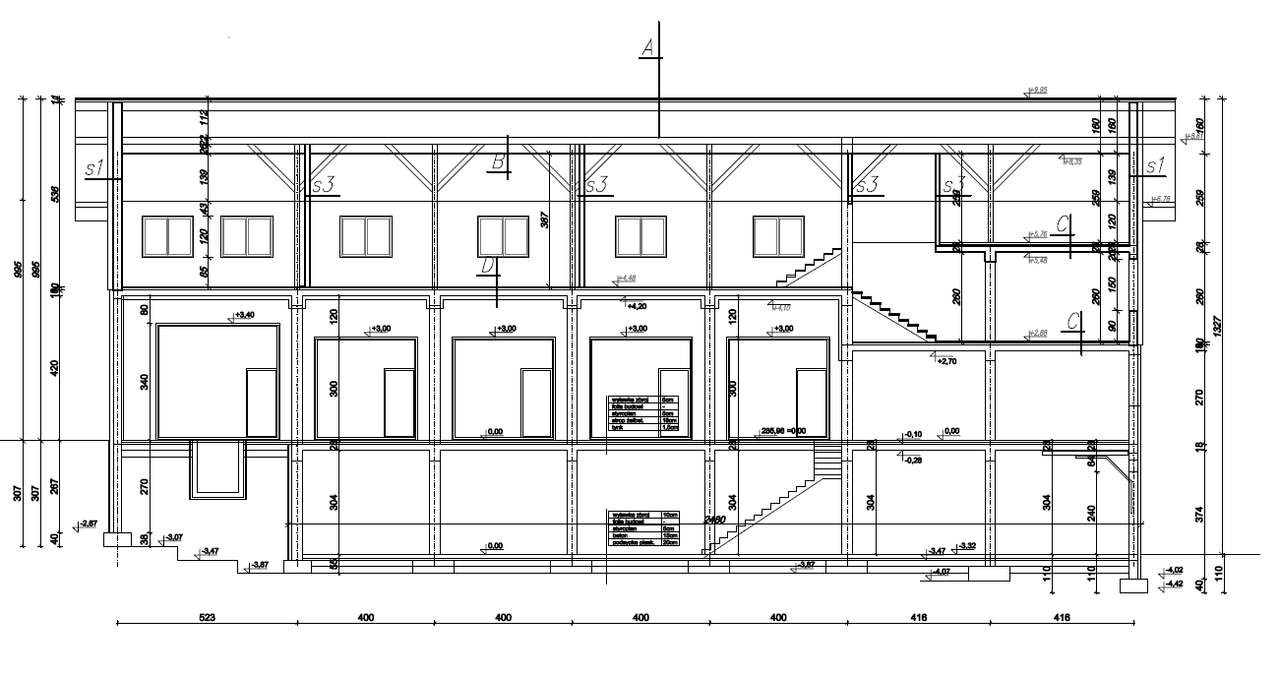 4 DZIAŁKI BUDOWLANE + BUDYNEK USŁUGOWY - HALA-17
