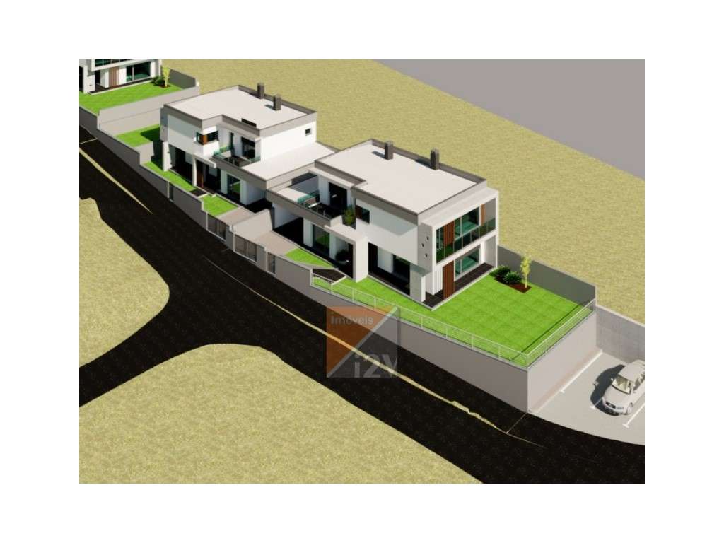 Terreno Pinheiros Leiria - 4 Moradias Com PIP/ Projeto em aprovação-4