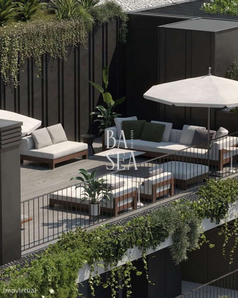 Apartamento T1+1 com terraço 40m2 em Ramalde Porto-12