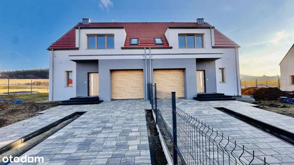 Bliźniak 122 m² | działka 406 m² | Pod Ślężą |