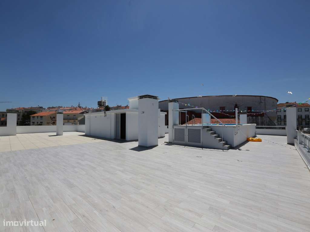 Fabuloso Apartamento T3 Novo com Vista de mar no Sítio Nazaré-29