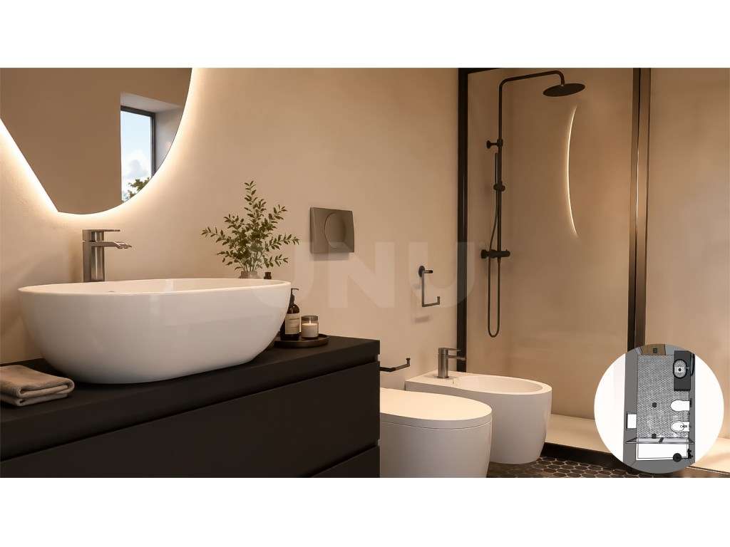 Apartamento T2 para venda na praia da Consolação, Peniche.-5