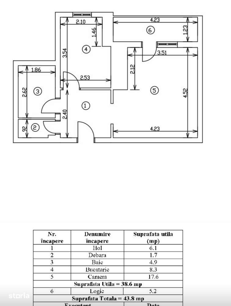 Vânzare studio (2 camere )  complex Rin Grand cu parcare privată .-6