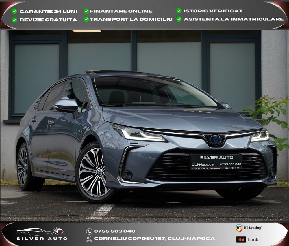 Toyota Corolla XII [2020 - Prezent] 1.8 HSD Exclusive tapiterie Neagra 2020