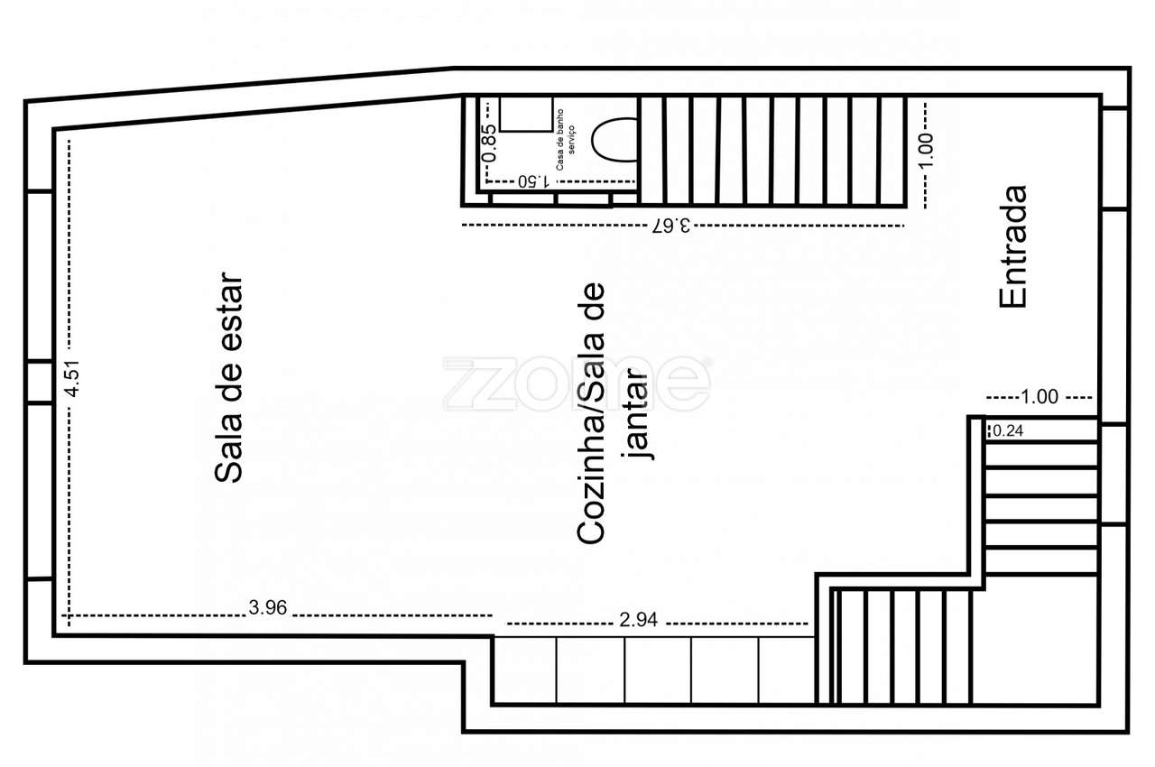 Moradia T2+1 com jardim e vista para o Rio Douro em Valbom, Gondomar-14