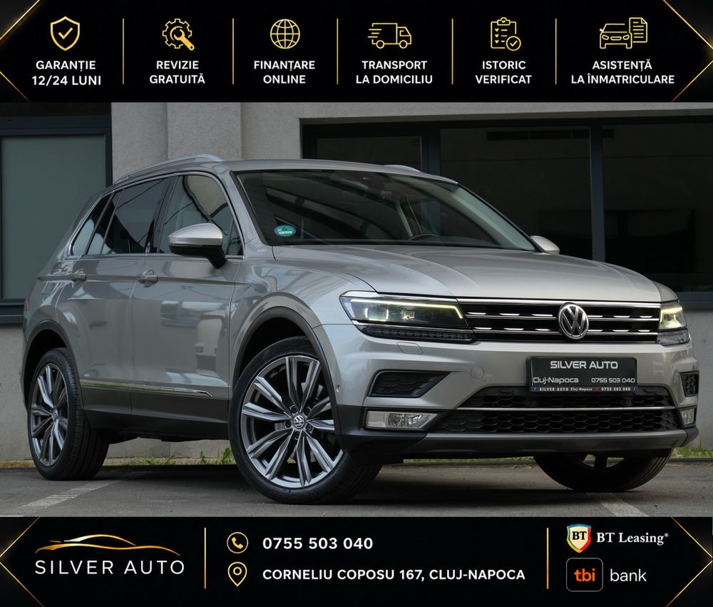 Volkswagen Tiguan II [2016 - Prezent] 2.0 TDI SCR 4MOTION (BlueMotion Techn.) DSG Highline 2017