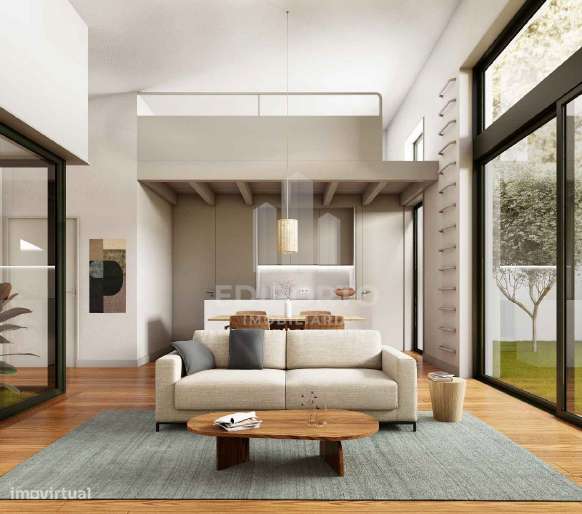Apartamento T2 novo com terraço e 1 lugar de garagem - Grande imagem: 5/14