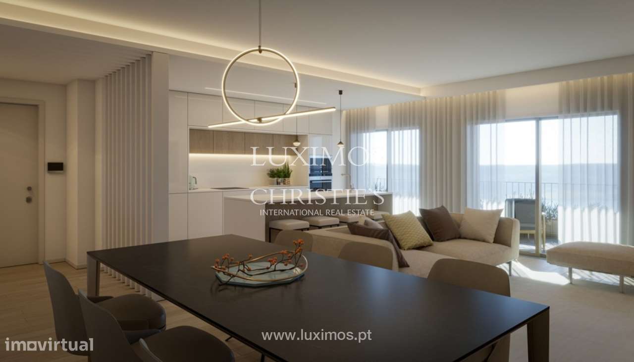 Moderno Apartamento T3, em condomínio privado, em Portimão, Algarve - Grande imagem: 5/8