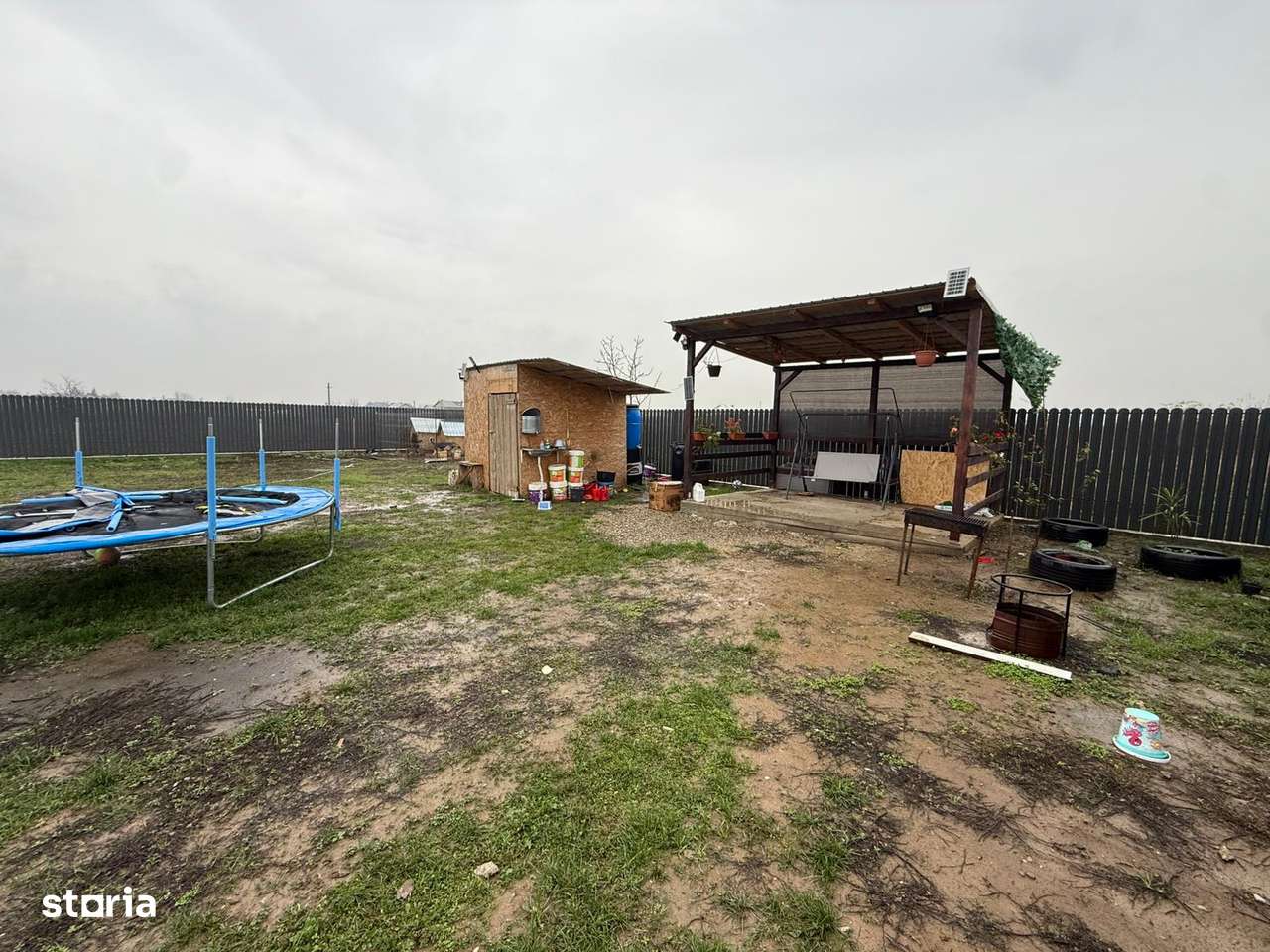 Teren in zona Mihailesti 473mp / GARD nou / autorizatie casa P+1 / puț-4